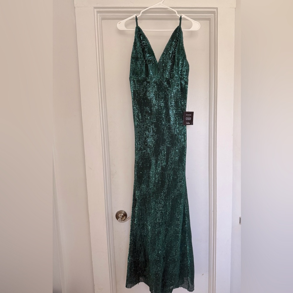 New Green LuLus Sequin Dress